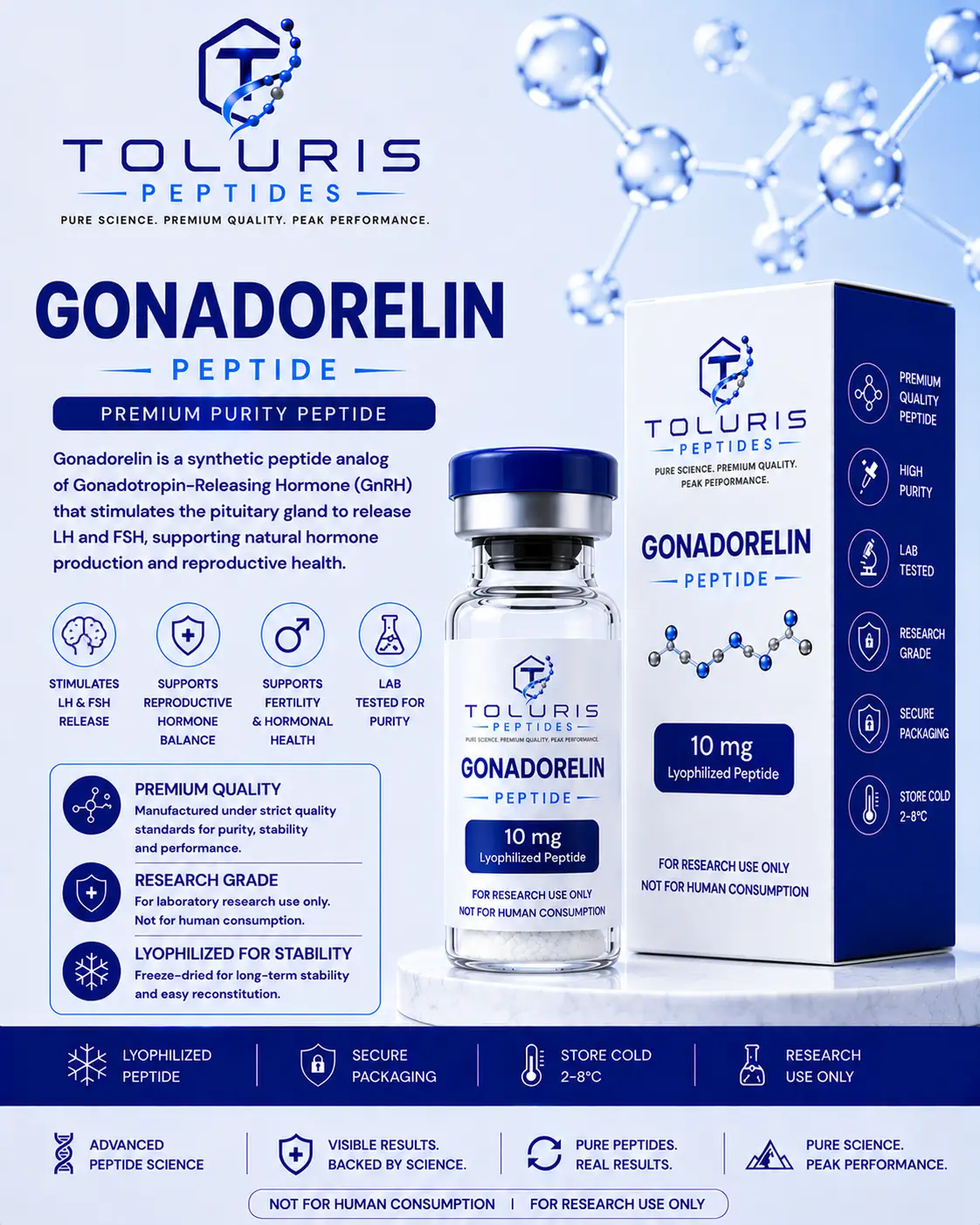 Gonadorelin Toluris Peptides