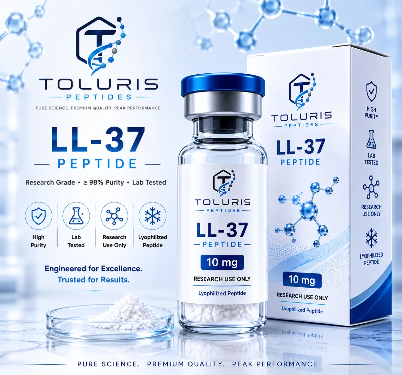 LL-37 Peptides Toluris peptides