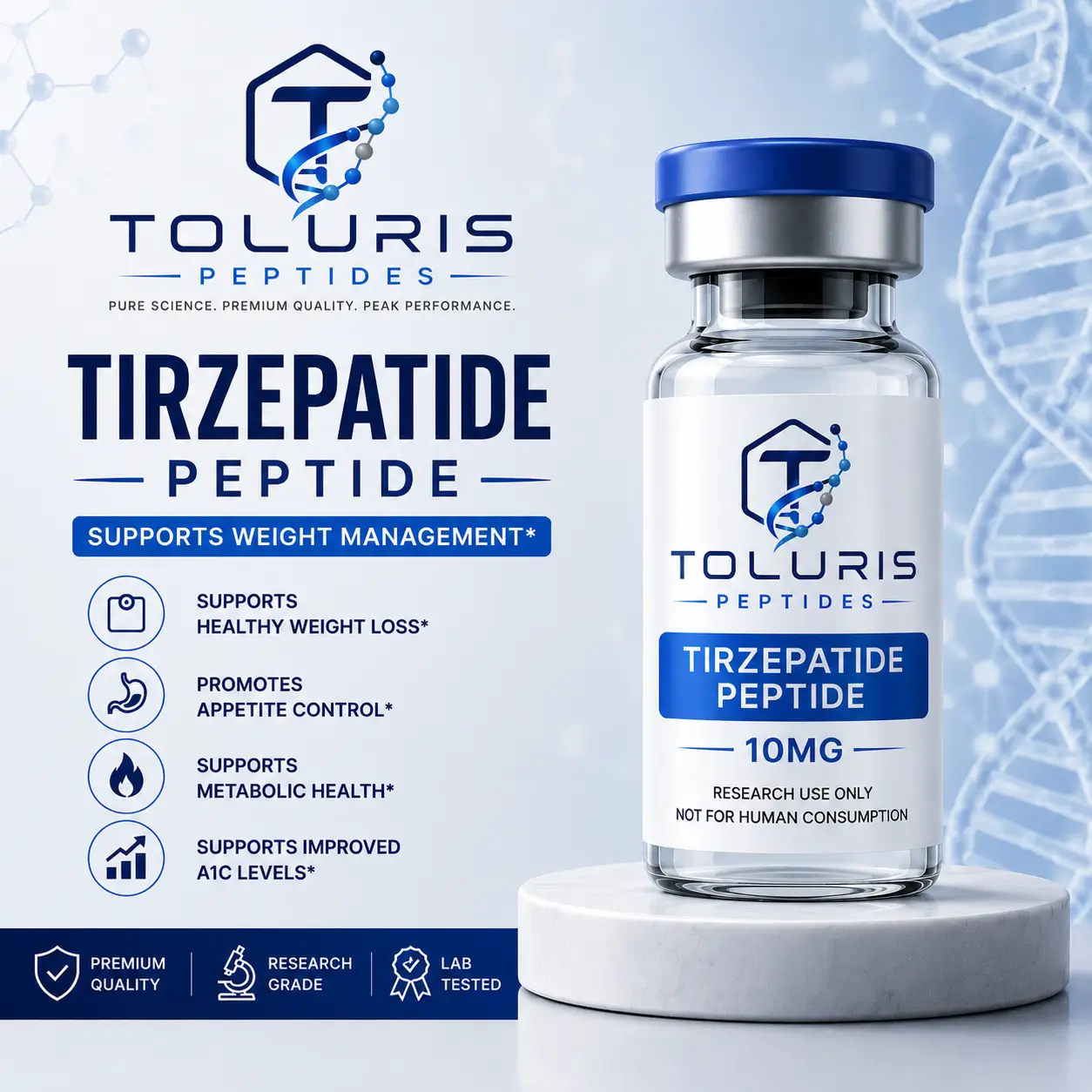 Tirzepatide Wholesale Suppliers - Toluris Peptides