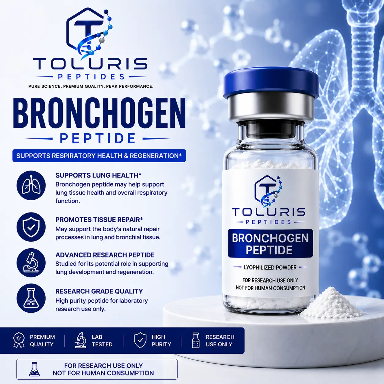 Bronchogen Toluris Peptides