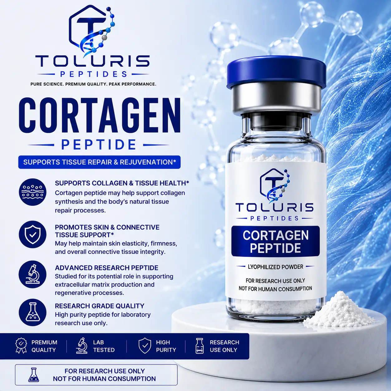 Cortagen Toluris Peptides