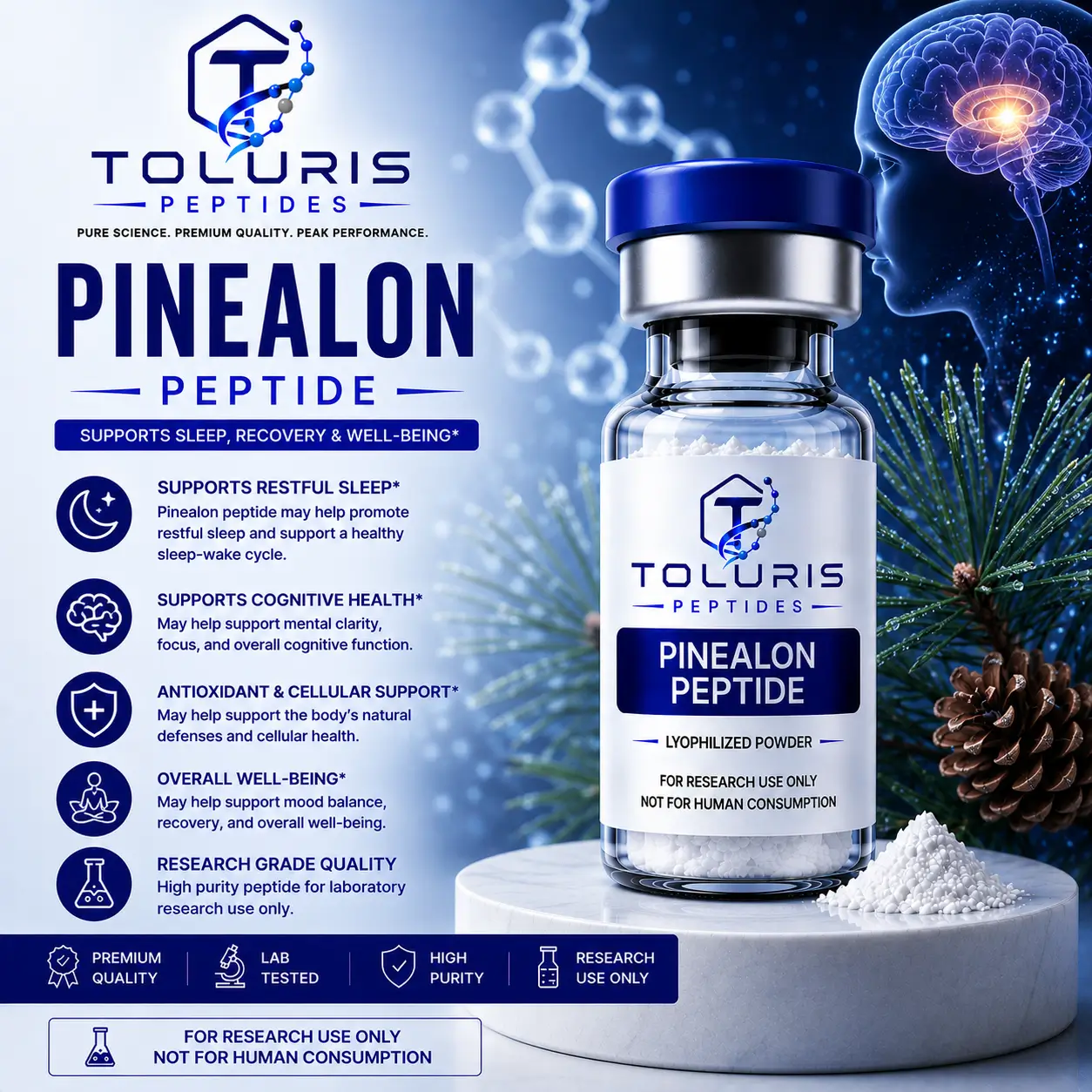 Pinealon Toluris Peptides